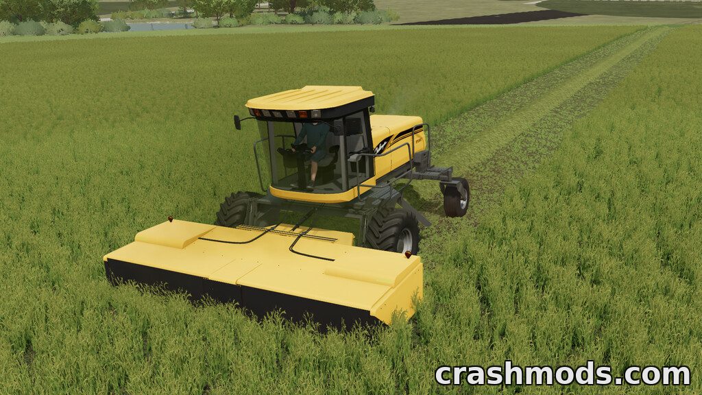 Swather Pack – 190 HP Swather with Razor Bar and Draper Headers – screenshot 2