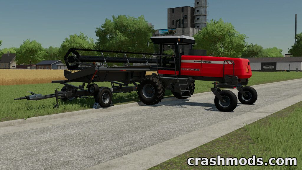Swather Pack – 190 HP Swather with Razor Bar and Draper Headers – screenshot 4