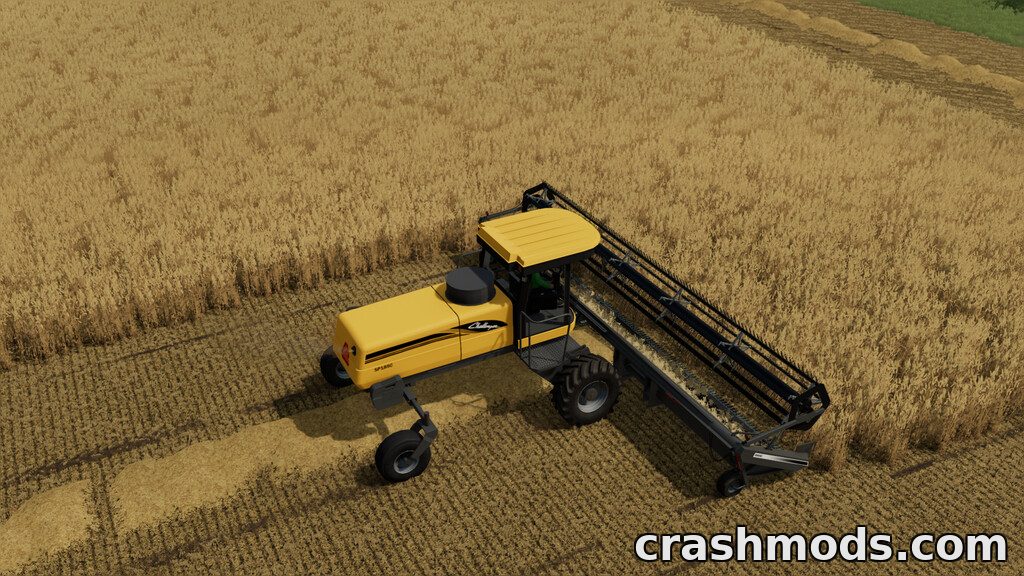 Swather Pack – 190 HP Swather with Razor Bar and Draper Headers – screenshot 5