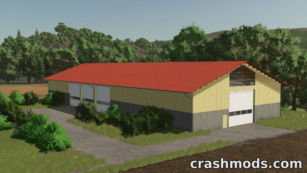 System Hall – Hörmann Multi-Purpose Storage Shed Farming Simulator 25 mod screenshot