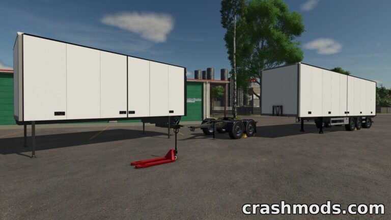 Taillift Pack – Swap Body, Semi Trailer, Dolly and Pallet Truck Farming Simulator 25 mod screenshot