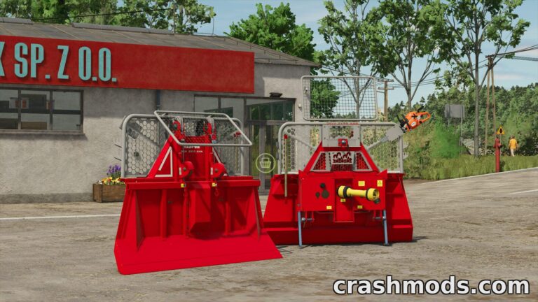Tajfun DVG 2×55 AHK – 55 kN Logging Winch Farming Simulator 25 mod screenshot