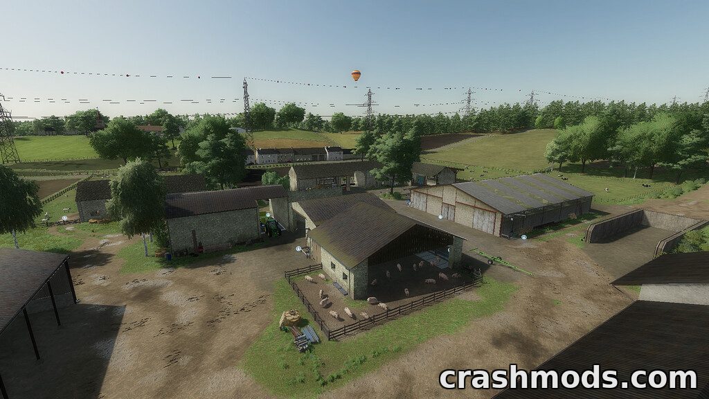 The Old Stream Farm – 70s European Countryside Map Farming Simulator 22 mod screenshot