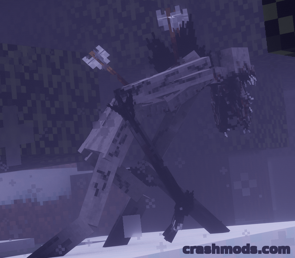 The Pale Hound – Reworked Cave Dweller Stalker Mob for Snowy Worlds – screenshot 2