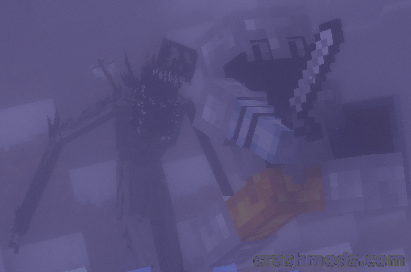 The Pale Hound – Reworked Cave Dweller Stalker Mob for Snowy Worlds – screenshot 5