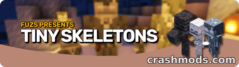Tiny Skeletons – Baby Skeleton Variants with Unique Attacks and Drops Minecraft mod screenshot