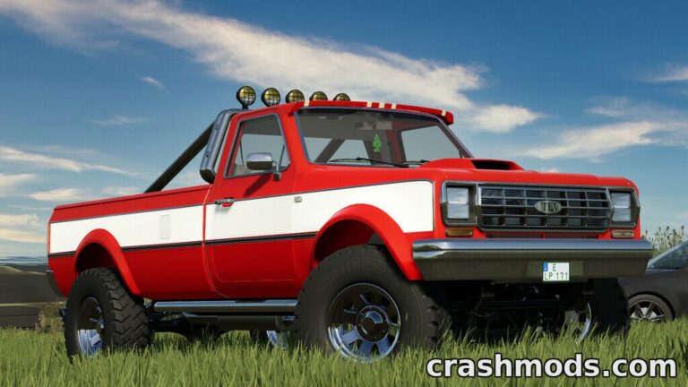 TLX 1982 Special – Classic 80s Pickup with Patina Option Farming Simulator 22 mod screenshot