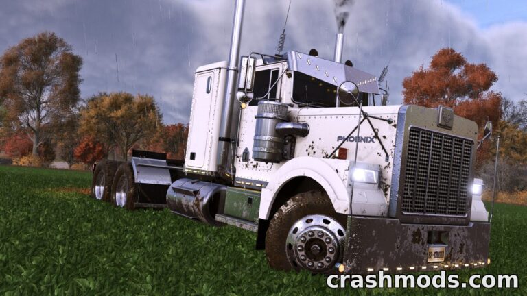 TLX Phoenix Semitruck – Customizable Longnose Semi Farming Simulator 25 mod screenshot