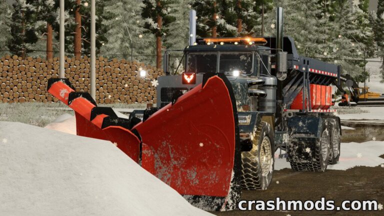 TLX Phoenix Winter Wolf – Heavy Duty Winter Truck Farming Simulator 22 mod screenshot