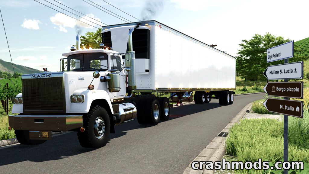 TLX X52 Enclosed Trailer – Dry Van and Reefer with Autoload Farming Simulator 22 mod screenshot