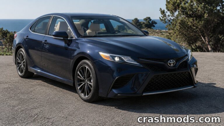 Toyota Camry Hybrid 2023 – Modern Hybrid with Airbags BeamNG.drive mod screenshot