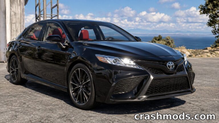 Toyota Camry XV70 2018-2024 – Sedan with 34 Configurations BeamNG.drive mod screenshot