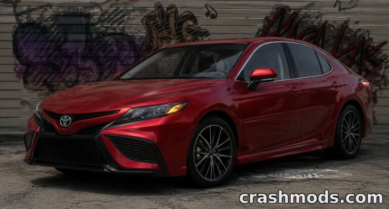 Toyota Camry XV70 2023 – Realistic Mid-Size Sedan BeamNG.drive mod screenshot