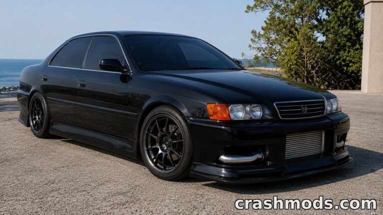 Toyota Chaser X100 – 30 Configurations and 4 Body Kits BeamNG.drive mod screenshot