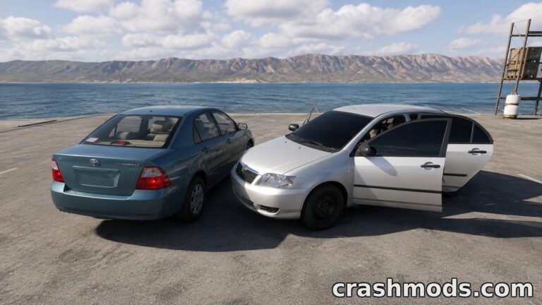 Toyota Corolla 2002-2007 BeamNG.drive mod screenshot