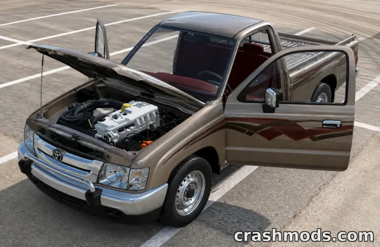Toyota Hilux Pick Up 2005 Free 0.39 BeamNG.drive mod screenshot