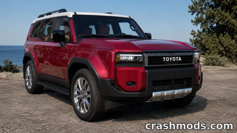 Toyota Land Cruiser Prado 2025-2026 – 14 Configurations BeamNG.drive mod screenshot