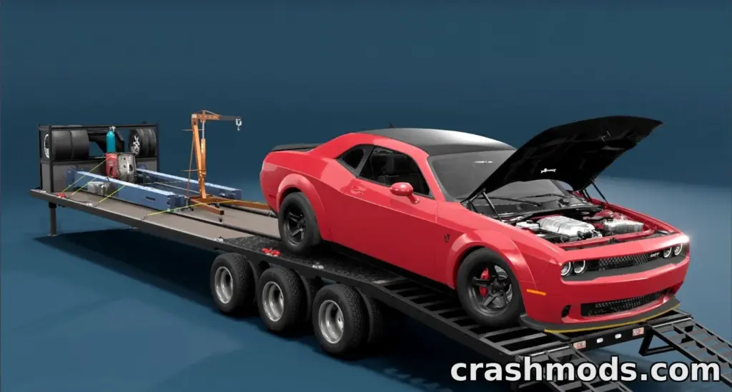 Trailer Pack 45+Variants Free BeamNG.drive mod screenshot