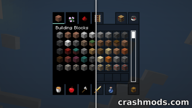 Translucency Fix – Proper GUI and HUD Transparency for Resource Packs Minecraft mod screenshot