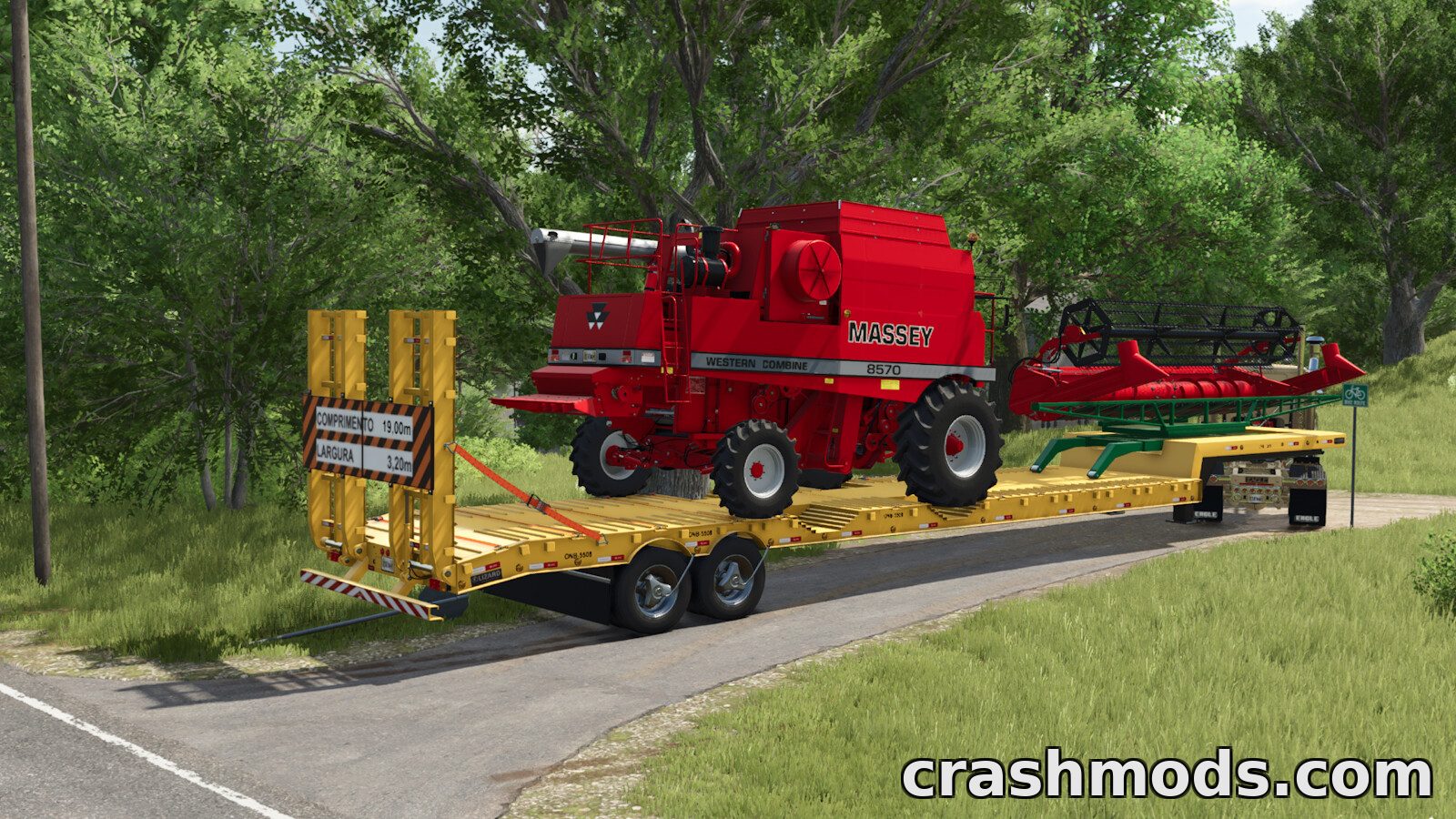 Transport Trailer 19m and 25m – Harvester Low Loaders – screenshot 5