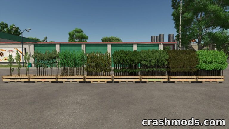 Tree Sapling Pack – Pallets from 6 to 300 Saplings Farming Simulator 25 mod screenshot