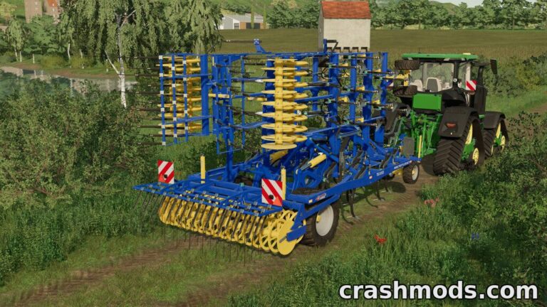 Treffler TG 615 – Cultivator for 200 HP Tractors Farming Simulator 22 mod screenshot