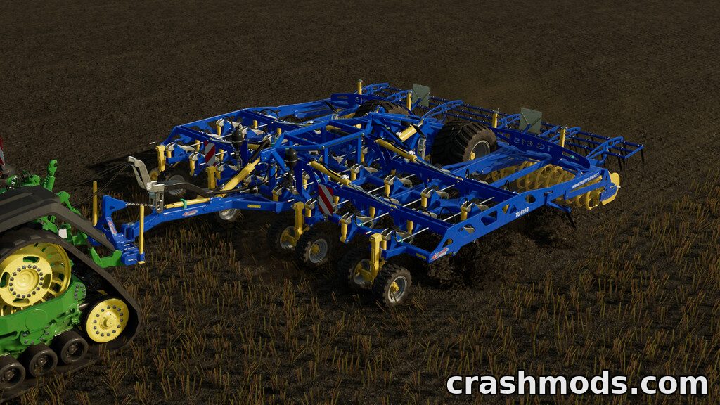 Treffler TG 615 – Cultivator for 200 HP Tractors – screenshot 2