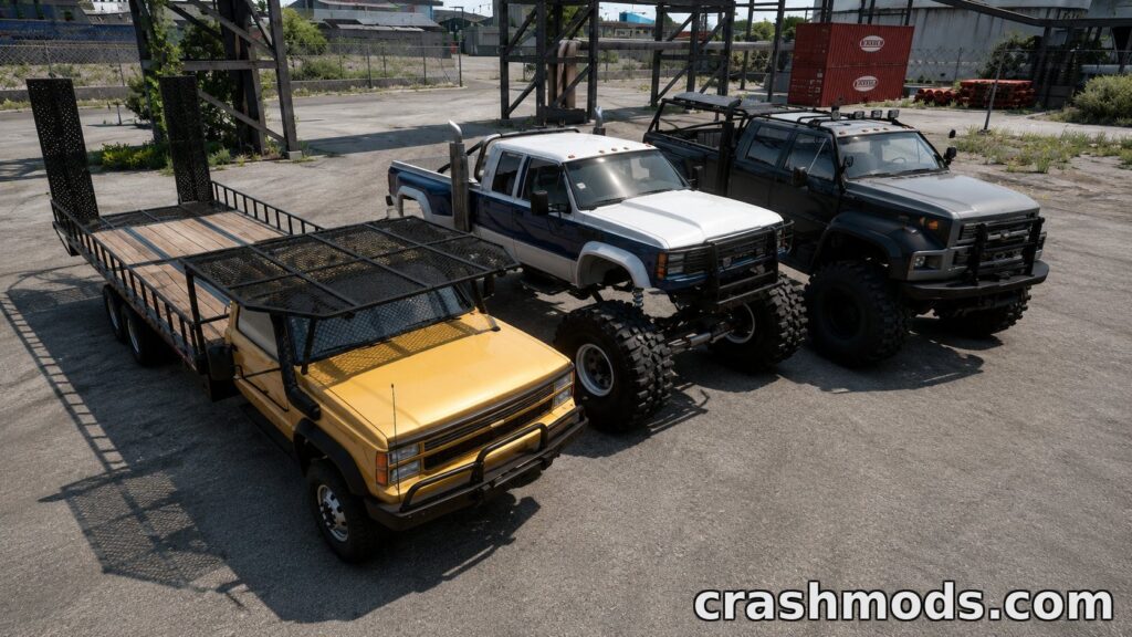 Ultimate Pickup Parts – D-Series 6×6 and Off-Road Upgrades BeamNG.drive mod screenshot