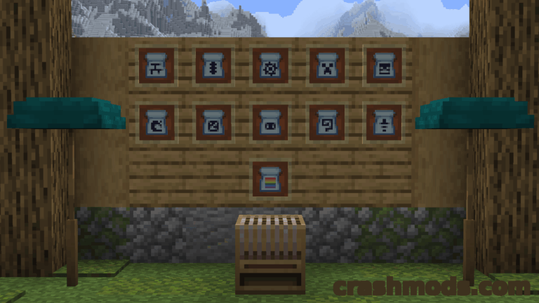 Umbrellas – Rain Shields with Loom Patterns and Stands Minecraft mod screenshot