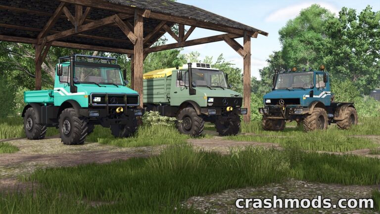 Unimog U1200 U1400 U1600 – Mercedes-Benz Utility Truck Farming Simulator 25 mod screenshot