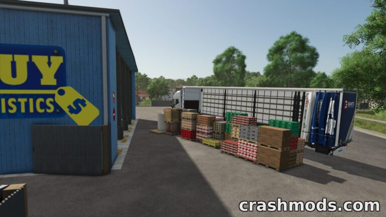 Universal Autoload – Automatic Pallet Loading for Trailers Farming Simulator 25 mod screenshot