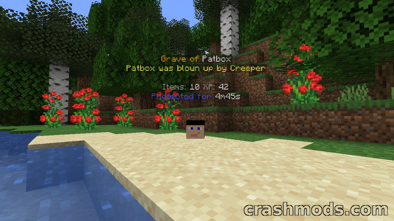 Universal Graves – Customisable Death Chests with Item and XP Recovery – screenshot 2