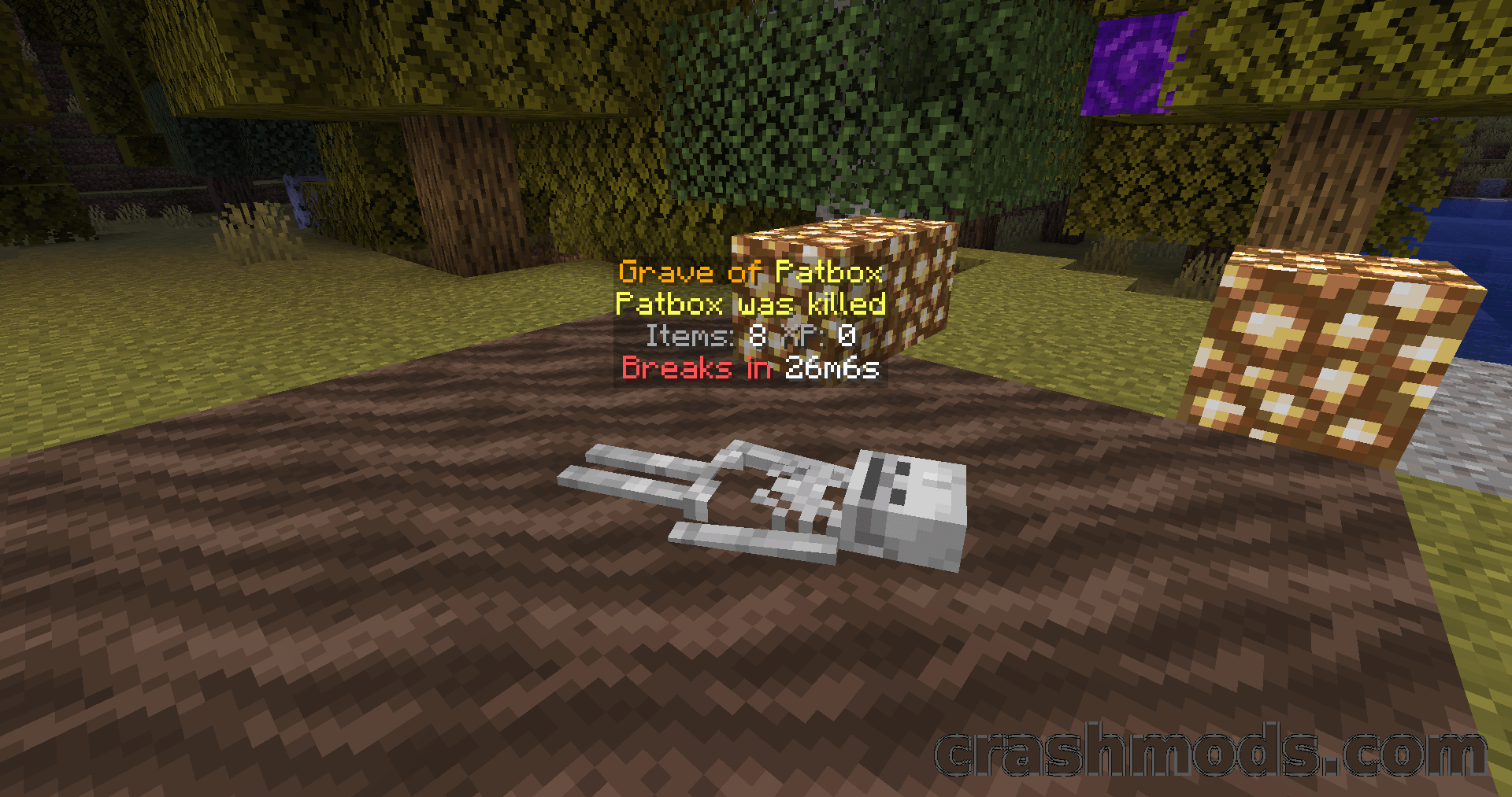 Universal Graves – Customisable Death Chests with Item and XP Recovery – screenshot 4