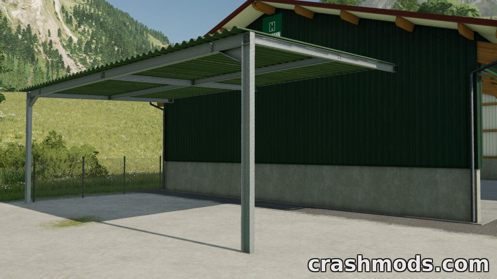 Universal Porch Roof – 5 Combinable Roofs from 6 to 18 m Wide – screenshot 2