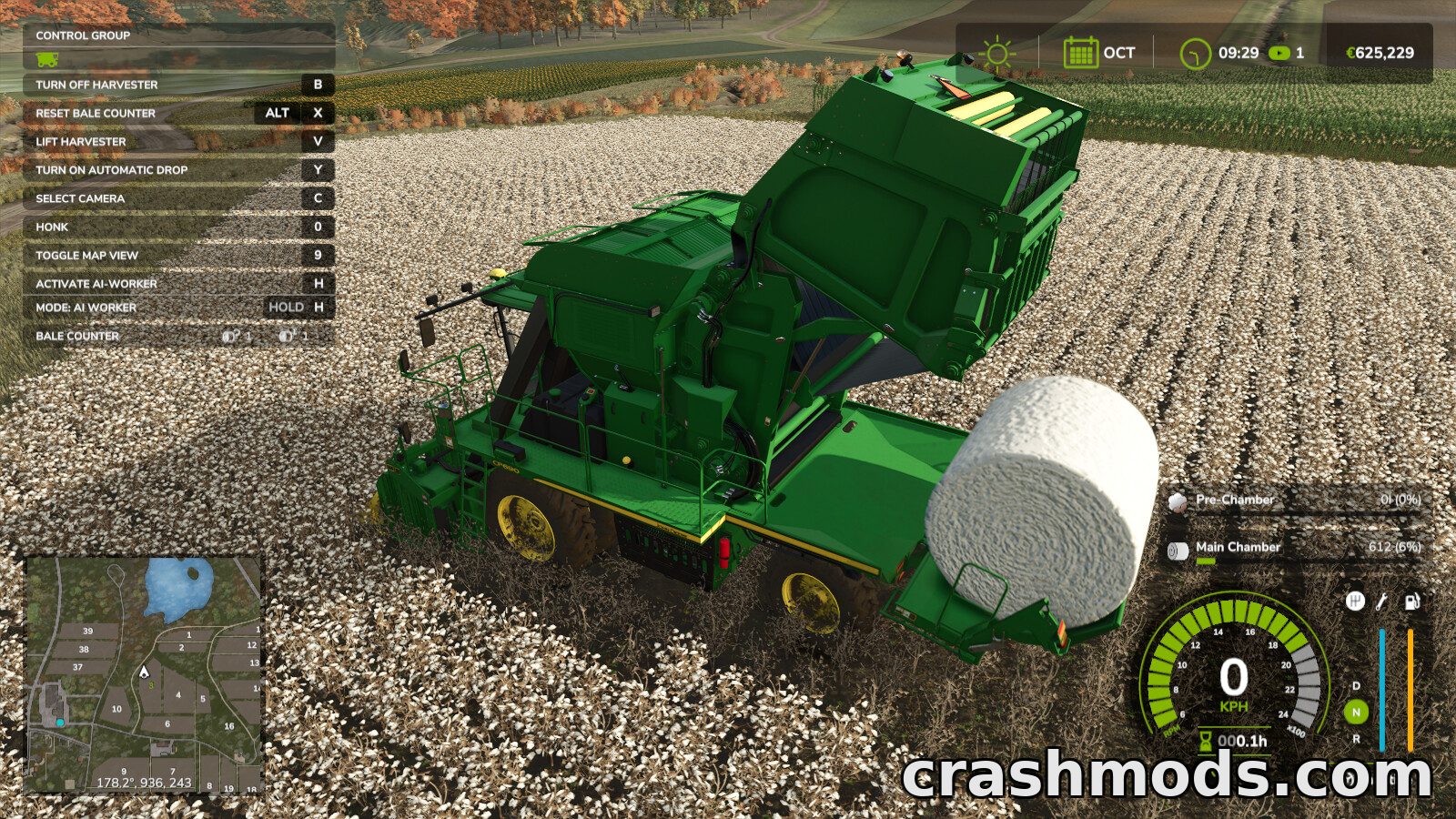 Unload Bales Early – Baler Unloading Script – screenshot 4