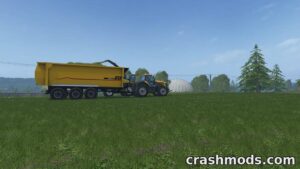 USA Equipment 2000 CF – 50 m³ Trailer with Chaff Unloading
