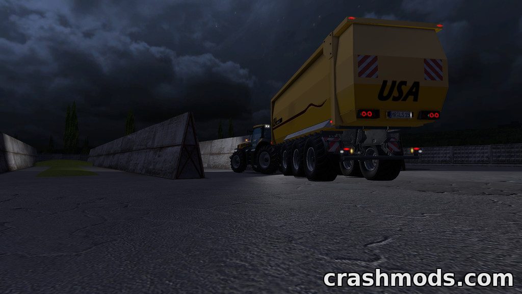 USA Equipment 2000 CF – 50 m³ Trailer with Chaff Unloading – screenshot 4