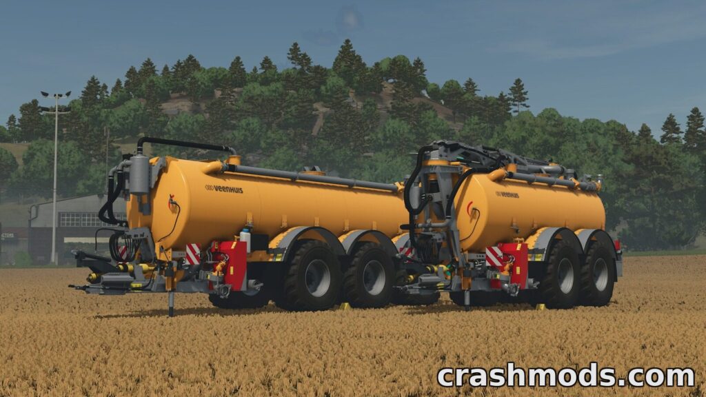 Veenhuis Premium Integral 20000 – Slurry Tanker Pack Farming Simulator 25 mod screenshot