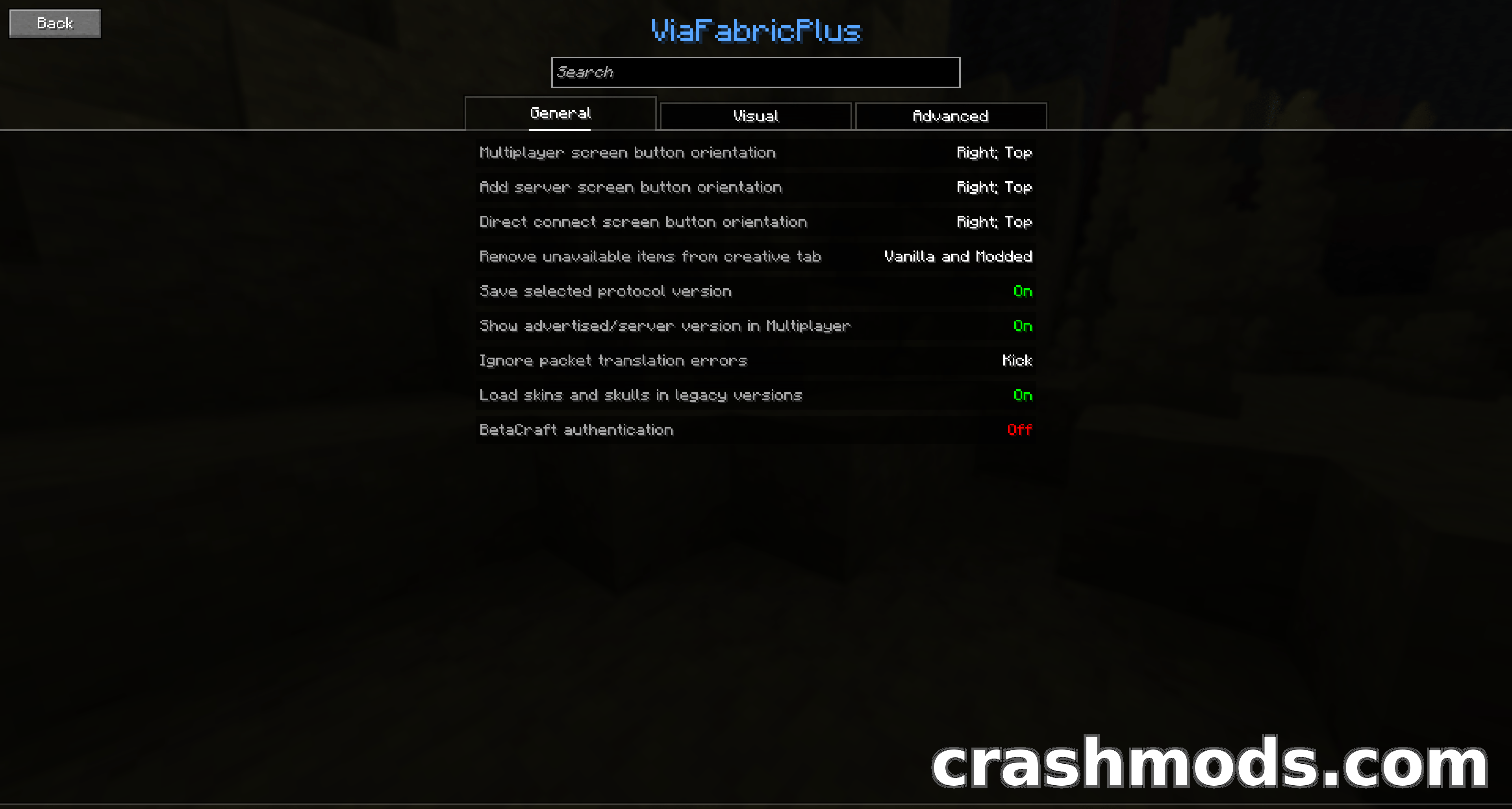 ViaFabricPlus – Multi-Version Server Support From Classic to Bedrock – screenshot 3
