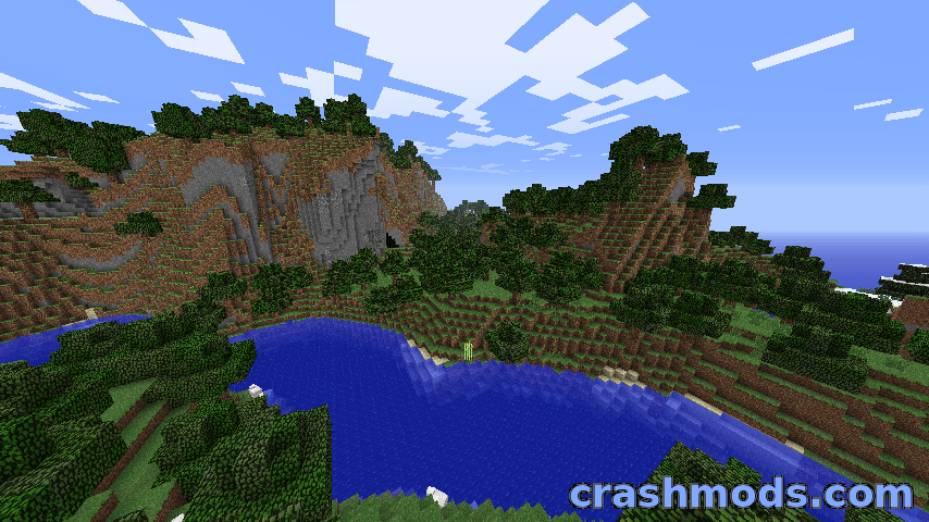 Vista – Jar Mod Adding Stone Types, Biomes and Beta Villages – screenshot 2