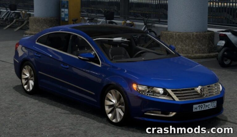 Volkswagen Passat CC – 12 Configs with Working Navigation BeamNG.drive mod screenshot