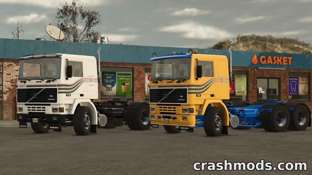 Volvo F Series – 470-500 hp Configurable Truck Farming Simulator 25 mod screenshot