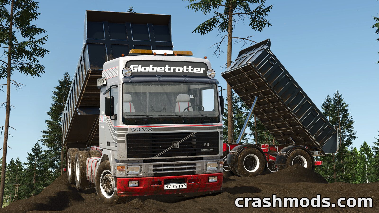 Volvo F16 Globetrotter Tipper – Truck and Trailer – screenshot 3