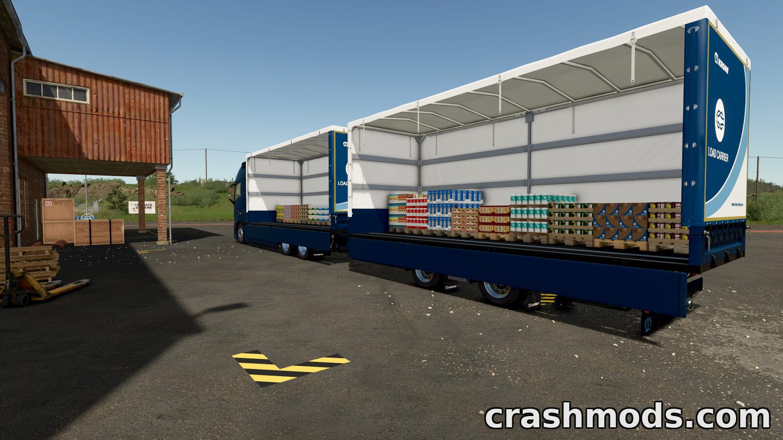 Volvo FH16 Tandem – Autoload Bale Truck – screenshot 2