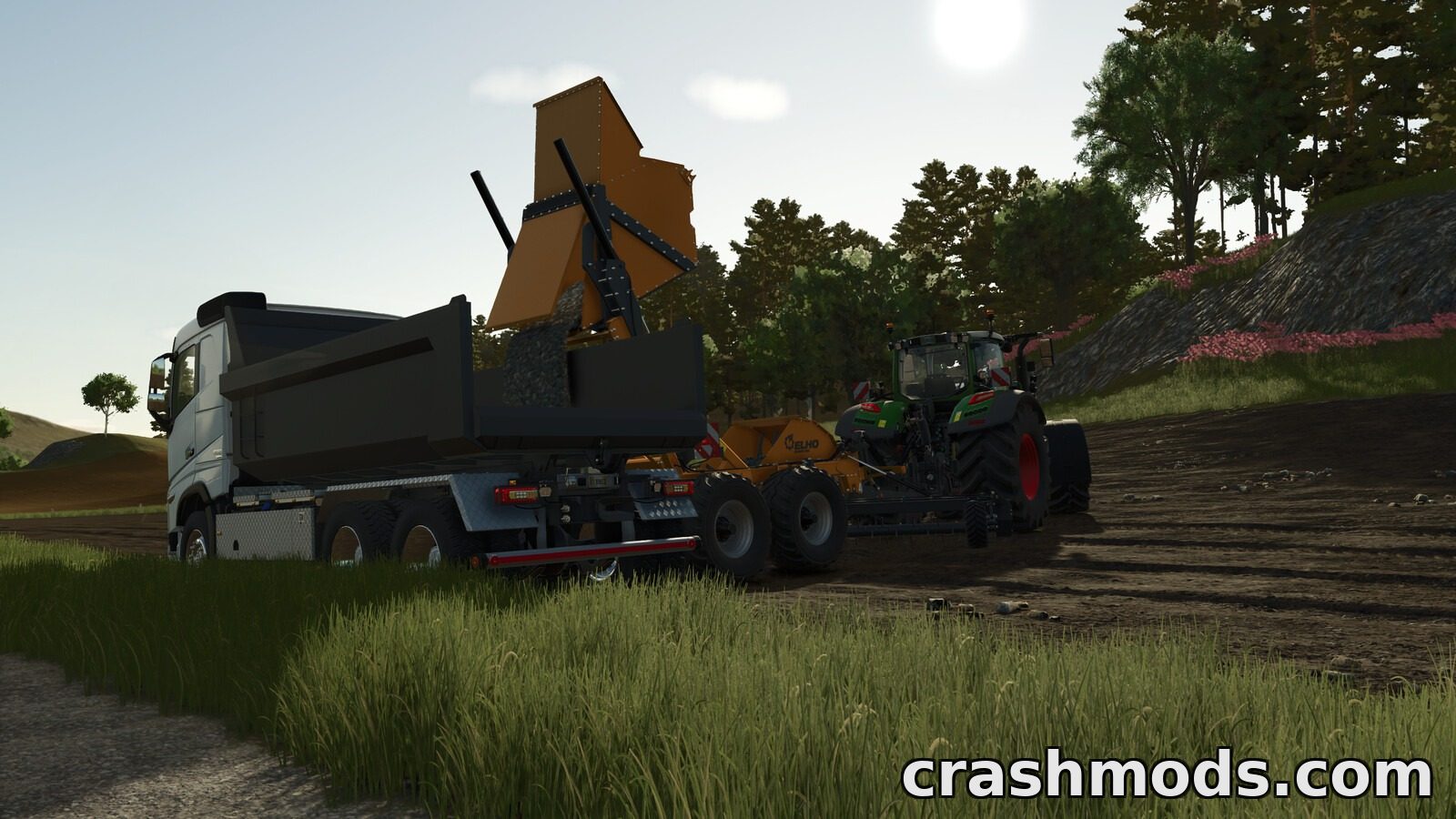 Volvo FH16 Tipper – 600 hp Truck with Tipping Body – screenshot 3