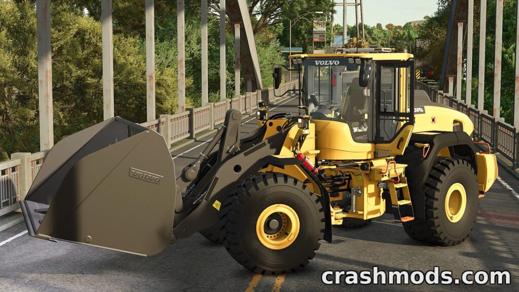 Volvo L120H Pack – Diesel and Electric Wheel Loaders Farming Simulator 25 mod screenshot