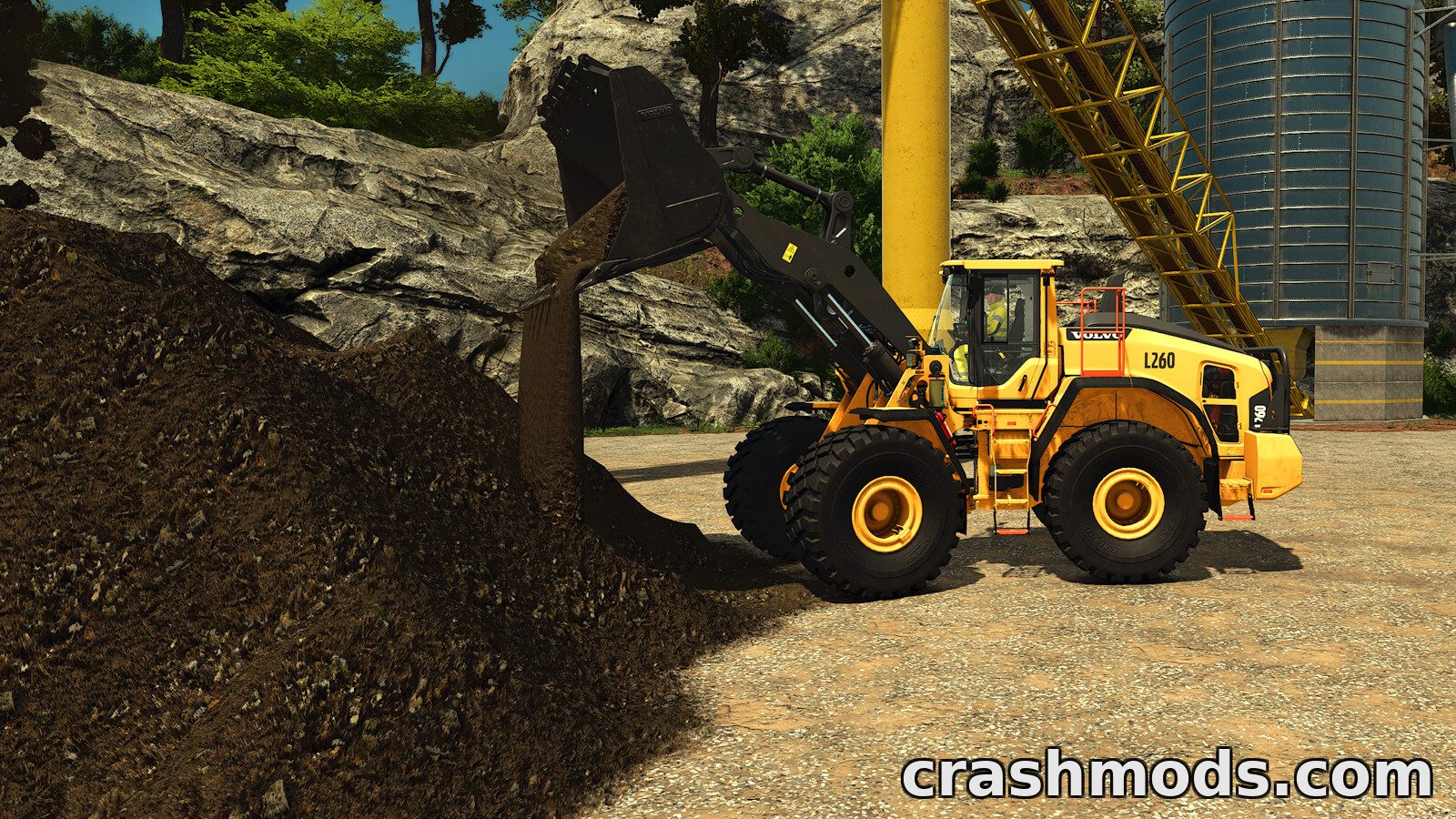 Volvo L260 – 433 hp Wheel Loader with Rock Bucket – screenshot 3