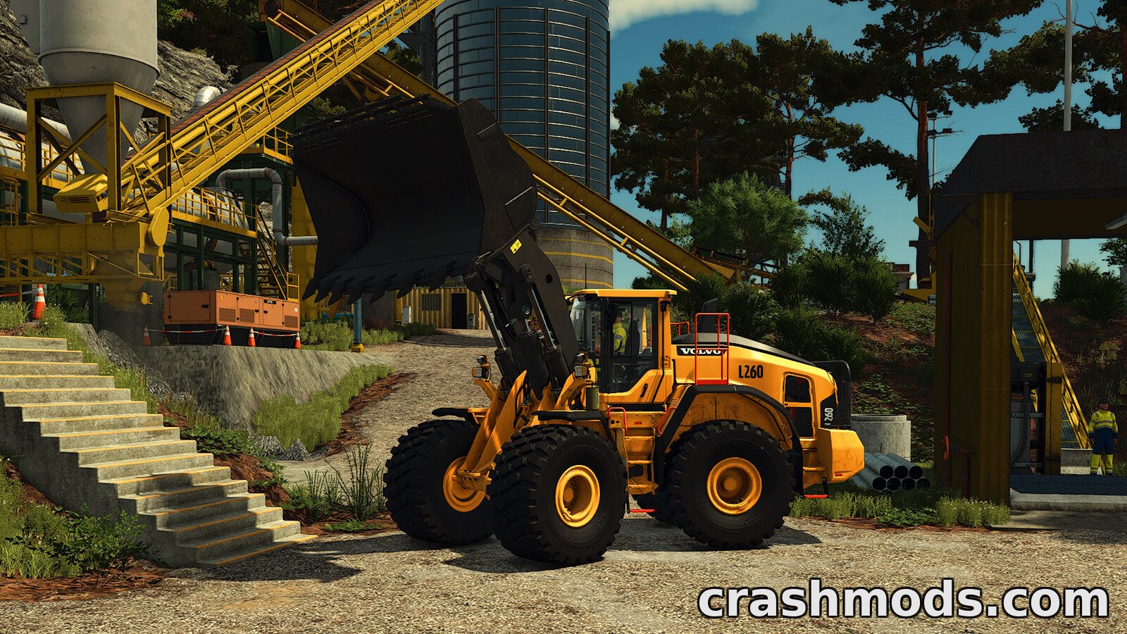 Volvo L260 – 433 hp Wheel Loader with Rock Bucket – screenshot 4