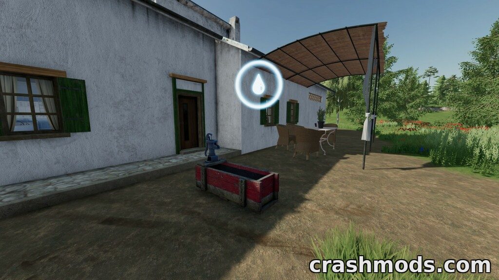 Water Fountain – Decorative Greenhouse Water Supply Farming Simulator 22 mod screenshot