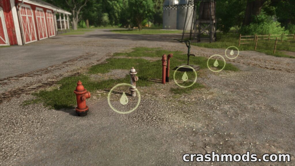 Water Pump Pack – Free Water Hydrants and Pumps Farming Simulator 25 mod screenshot